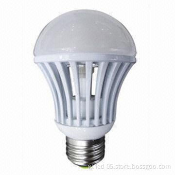 9W LED Bulb to Replace 75W Incandescent Bulb, EMC Approved, High Luminance Cool White